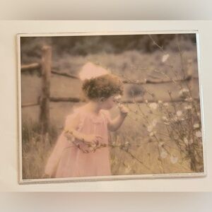 1996 Kathleen Francour Poster Print By Aleene Girl With Curly Hair Artis Inc